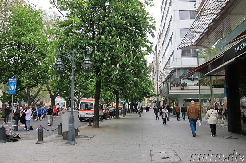 Einkaufsparadies Königsallee - Luxusstrasse Düsseldorf