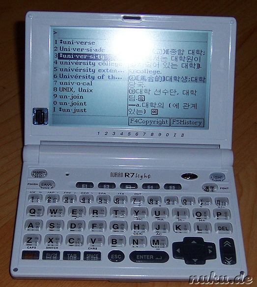 Elektronisches Wörterbuch