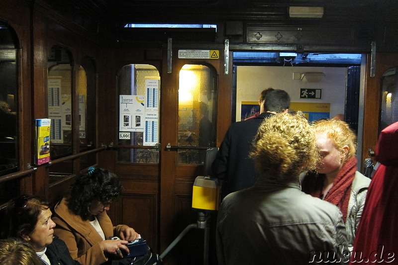 Elevador de Santa Justa in Lissabon, Portugal