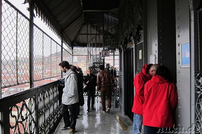 Elevador de Santa Justa in Lissabon, Portugal