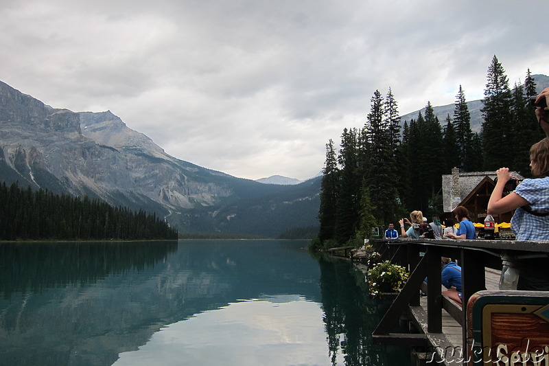 Emerald Lake - See im Yoho National Park in British Columbia, Kanada