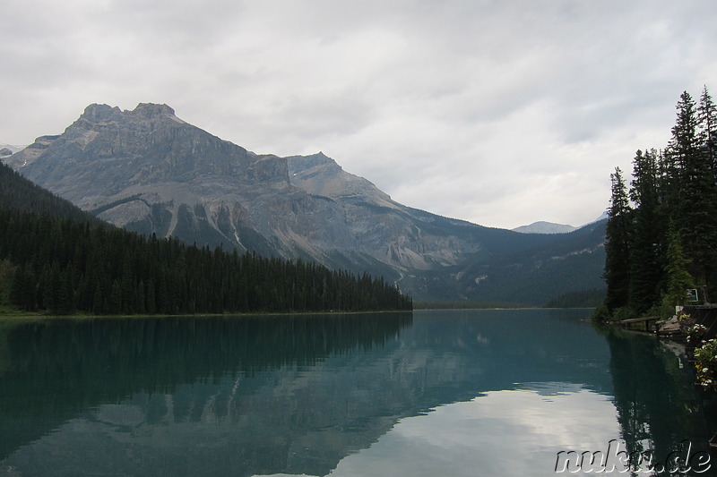 Emerald Lake - See im Yoho National Park in British Columbia, Kanada