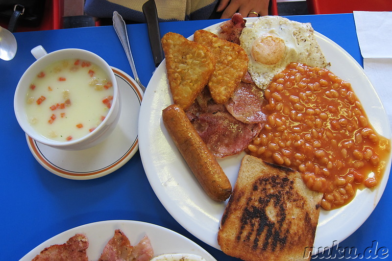 English Breakfast - Englisches Frühstück in London, England