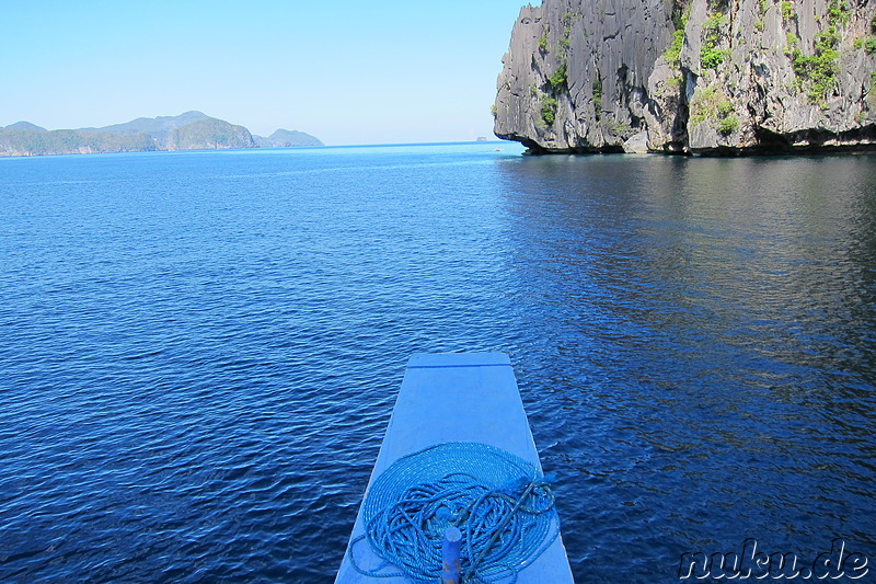 Erkundungsfahrt durch das Bacuit Archipelago, Palawan, Philippinen