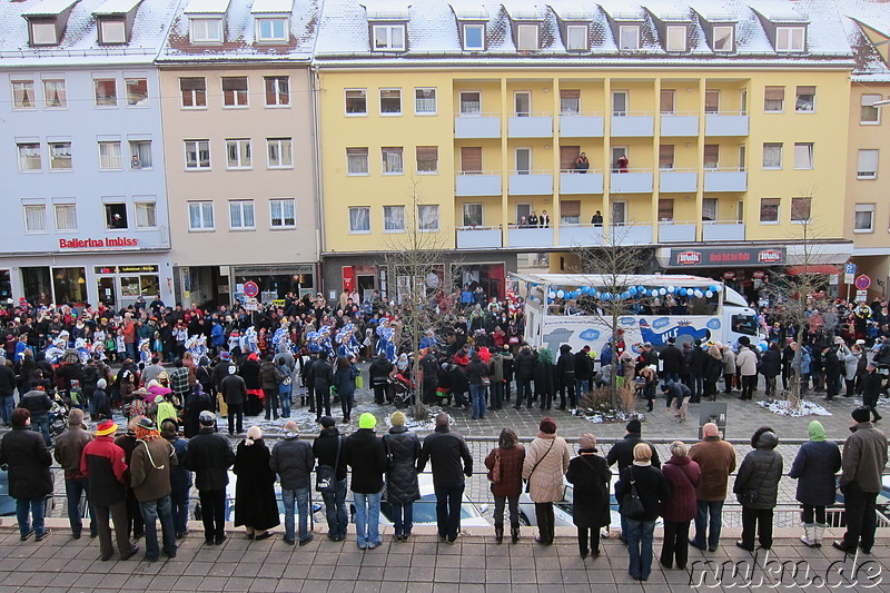 Faschingsumzug in Nürnberg