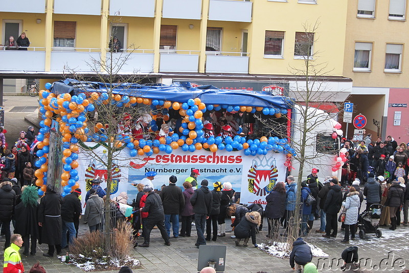 Faschingsumzug in Nürnberg