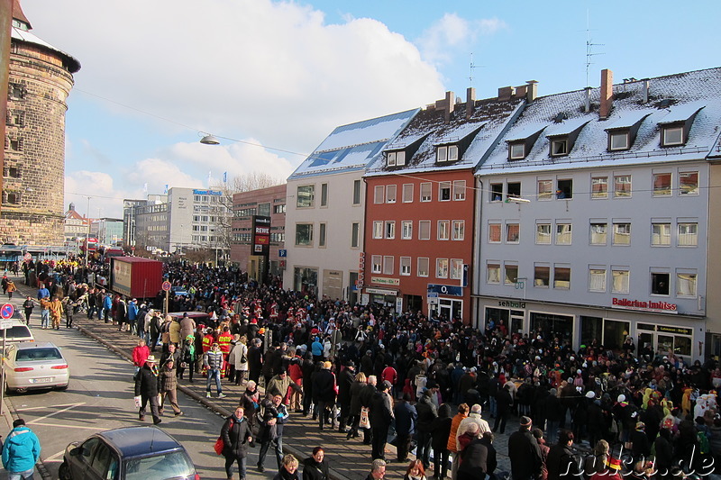 Faschingsumzug in Nürnberg