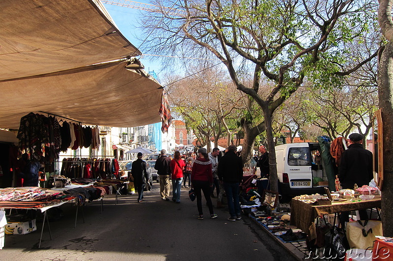 Feira da Ladra - Flohmarkt in Lissabon, Portugal