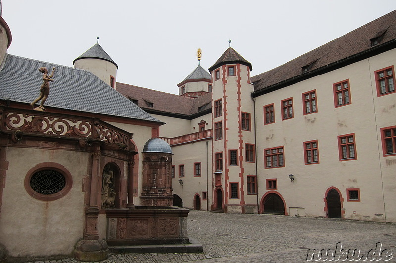 Festung Marienberg in Würzburg, Bayern