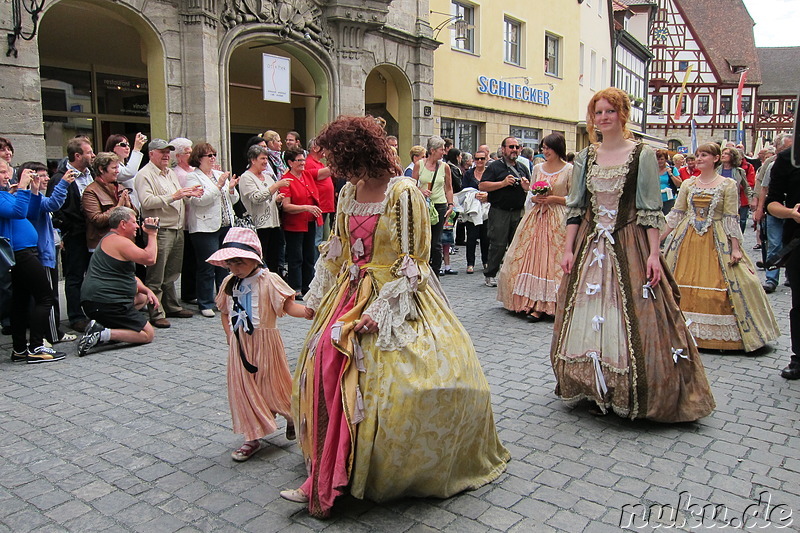 Festzug durch Forchheim zum Kellerwald