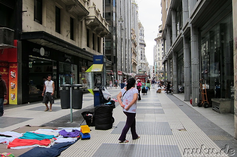 Florida Street - Zentrale Einkaufsstrasse in Buenos Aires