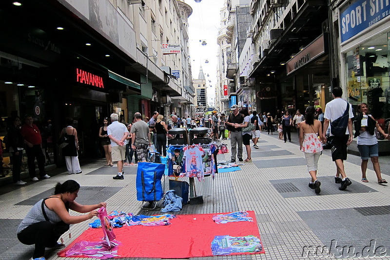 Florida Street - Zentrale Einkaufsstrasse in Buenos Aires