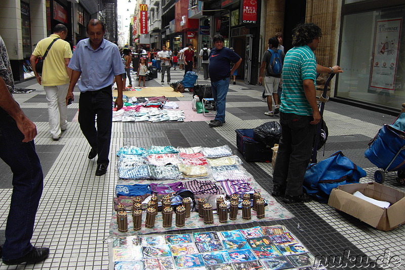 Florida Street - Zentrale Einkaufsstrasse in Buenos Aires