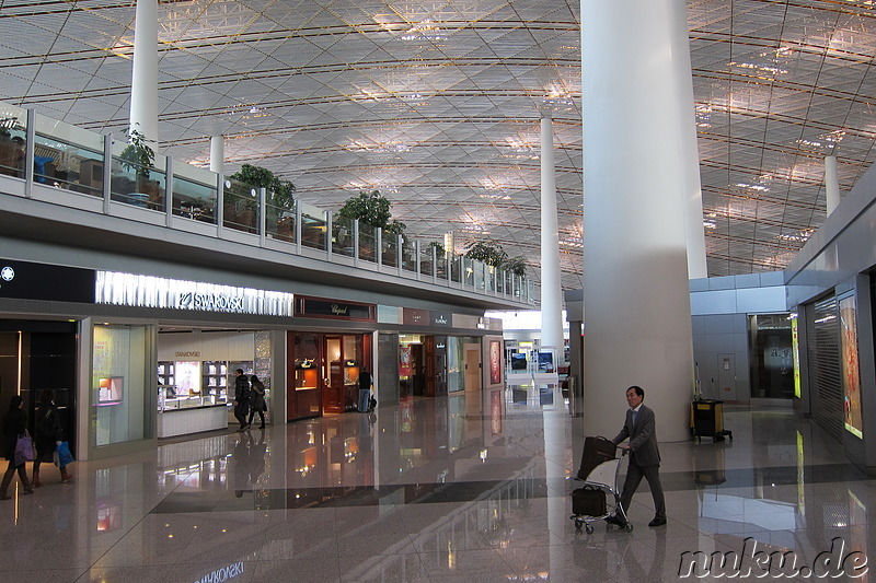 Flughafen in Peking, China