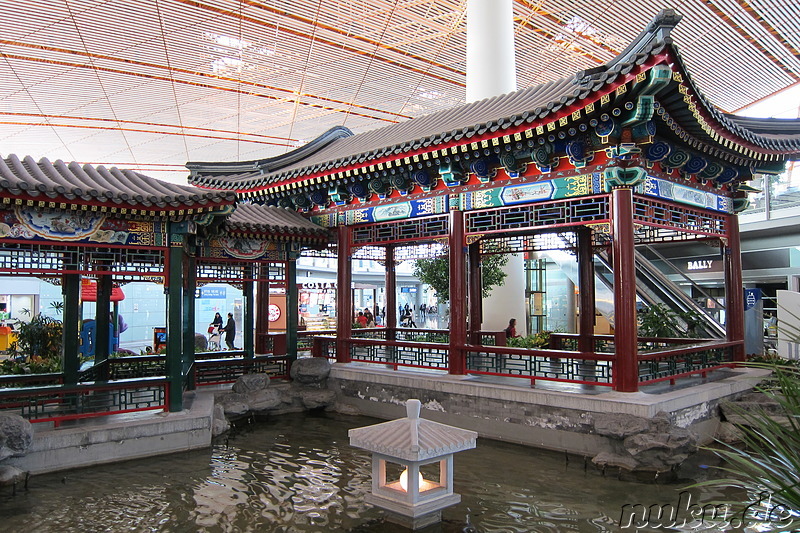 Flughafen in Peking, China