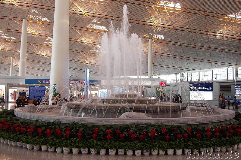 Flughafen in Peking, China