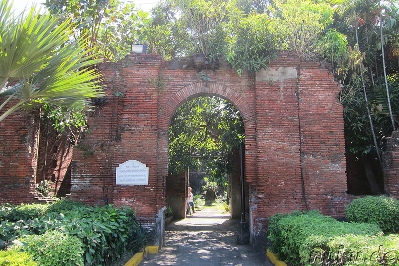 Fort Santiago in Manila, Philippinen