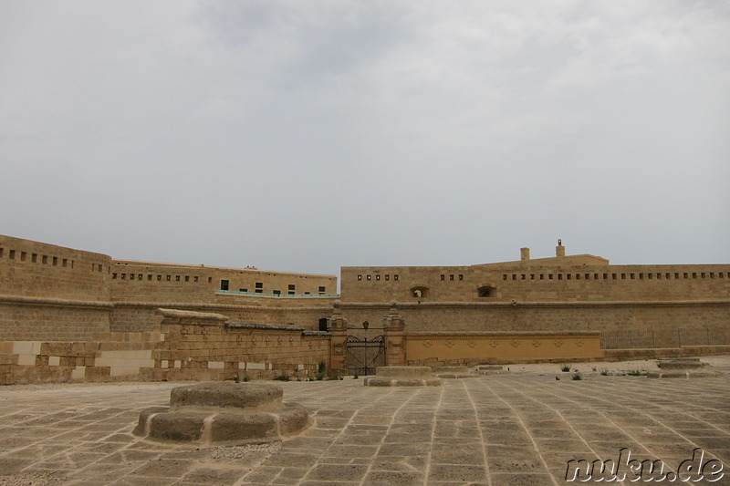 Fort St. Elmo in Valletta, Malta