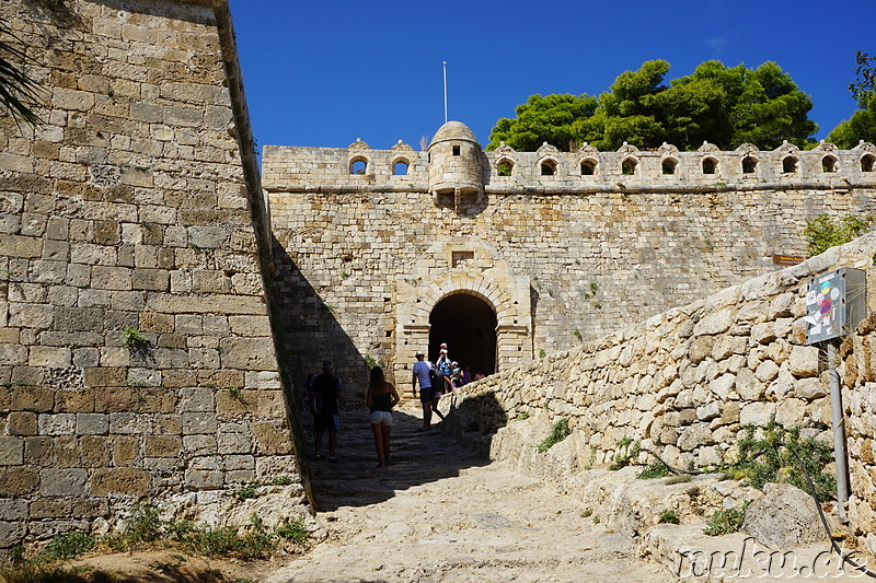 Fortezza - Befestigungsanlage in Rethymno auf Kreta, Griechenland