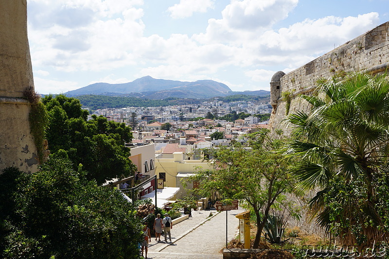 Fortezza - Befestigungsanlage in Rethymno auf Kreta, Griechenland