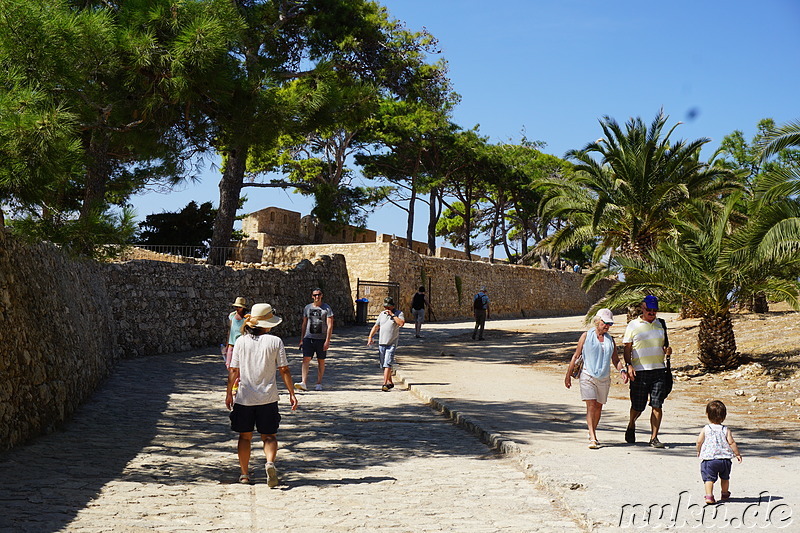 Fortezza - Befestigungsanlage in Rethymno auf Kreta, Griechenland