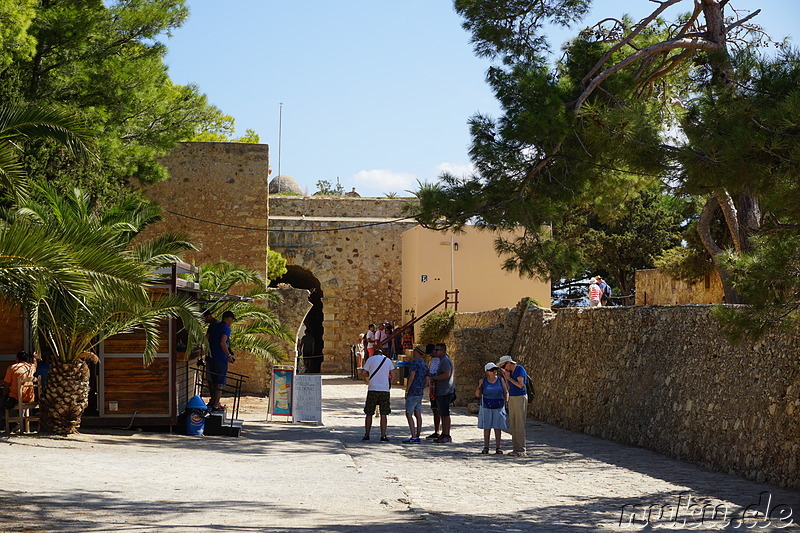 Fortezza - Befestigungsanlage in Rethymno auf Kreta, Griechenland