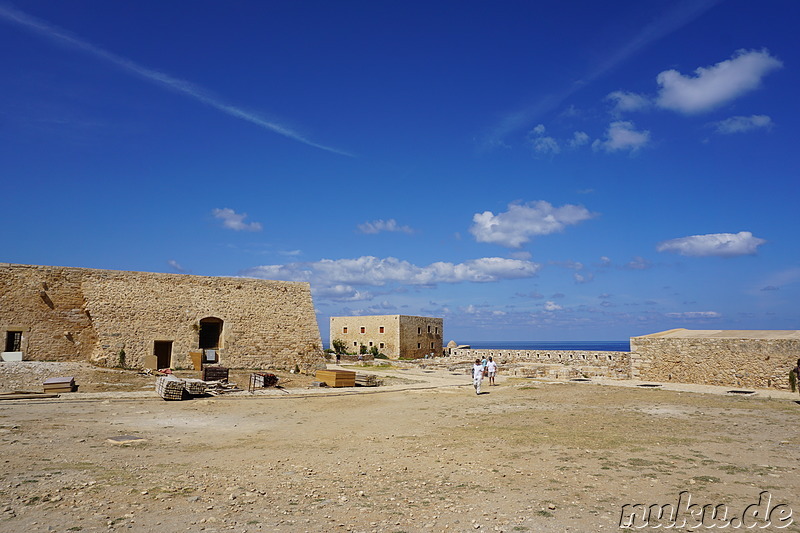 Fortezza - Befestigungsanlage in Rethymno auf Kreta, Griechenland