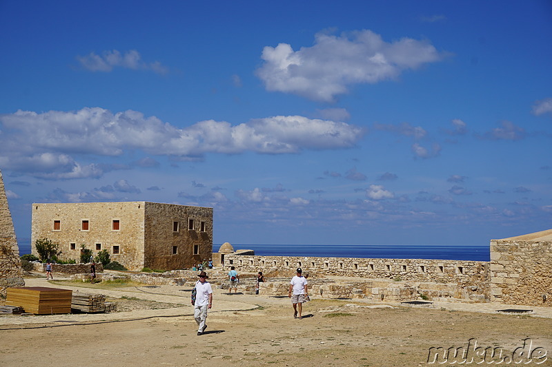 Fortezza - Befestigungsanlage in Rethymno auf Kreta, Griechenland