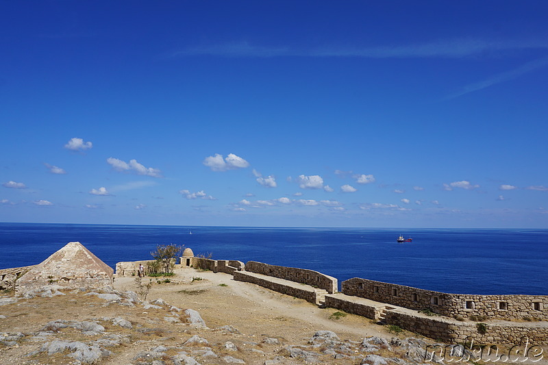 Fortezza - Befestigungsanlage in Rethymno auf Kreta, Griechenland