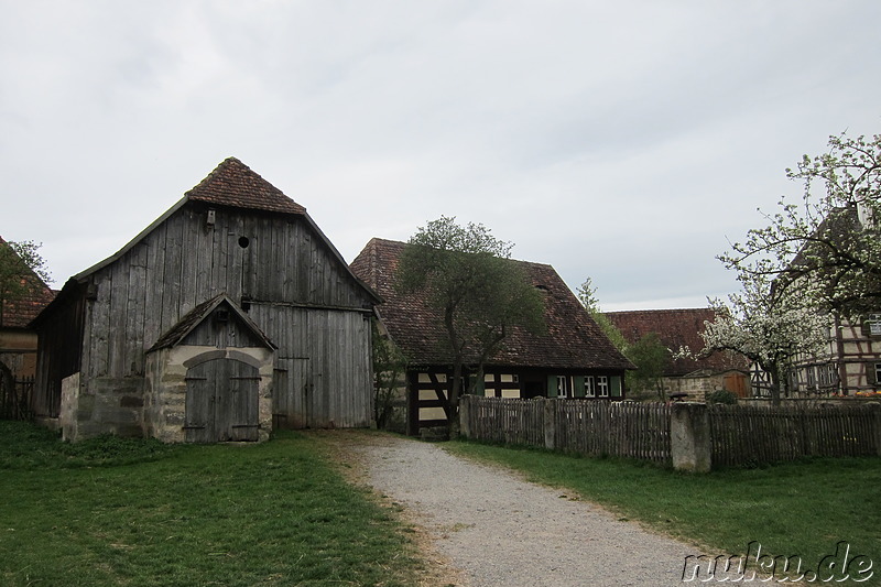 Fränkisches Freilandmuseum in Bad Windsheim, Franken, Bayern