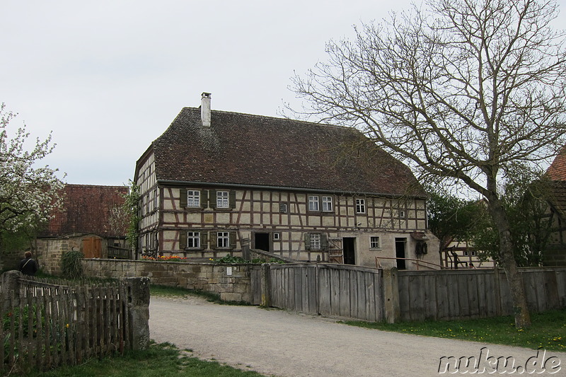 Fränkisches Freilandmuseum in Bad Windsheim, Franken, Bayern