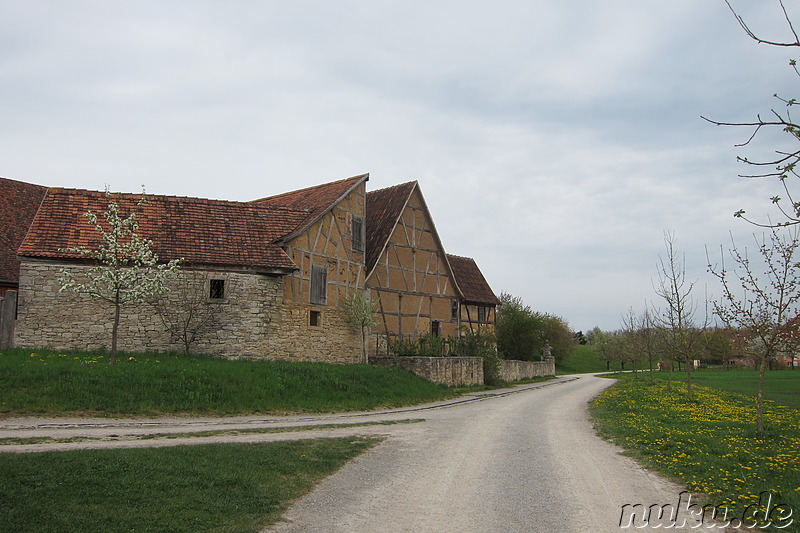 Fränkisches Freilandmuseum in Bad Windsheim, Franken, Bayern