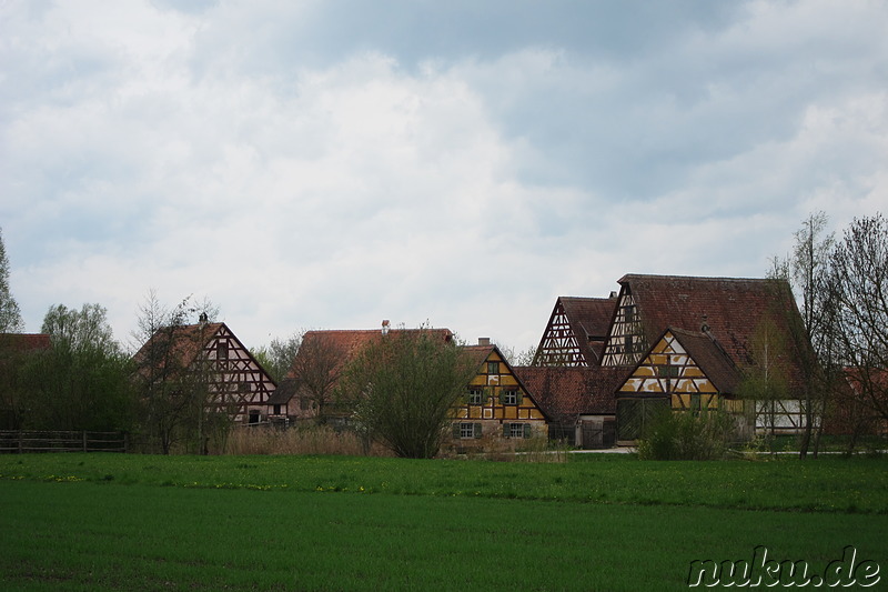 Fränkisches Freilandmuseum in Bad Windsheim, Franken, Bayern