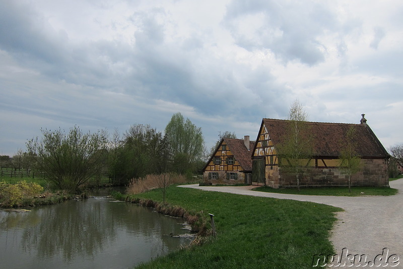 Fränkisches Freilandmuseum in Bad Windsheim, Franken, Bayern