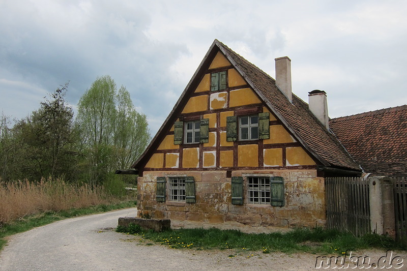 Fränkisches Freilandmuseum in Bad Windsheim, Franken, Bayern