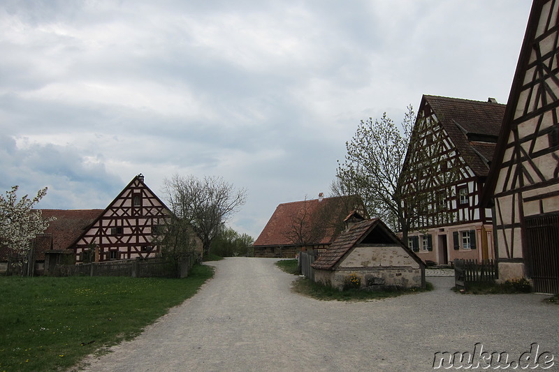 Fränkisches Freilandmuseum in Bad Windsheim, Franken, Bayern