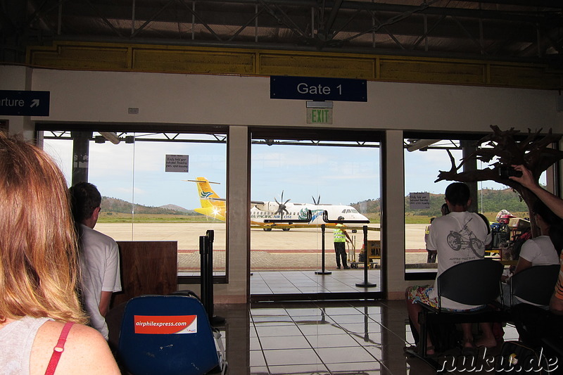Francisco B. Reyes Airport - Flughafen in Coron Town auf Busuanga Island, Philippinen