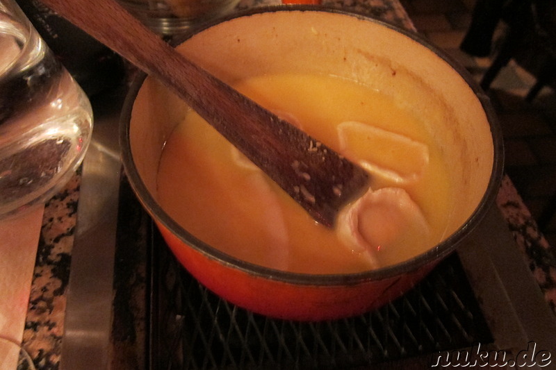 Französisches Käsefondue