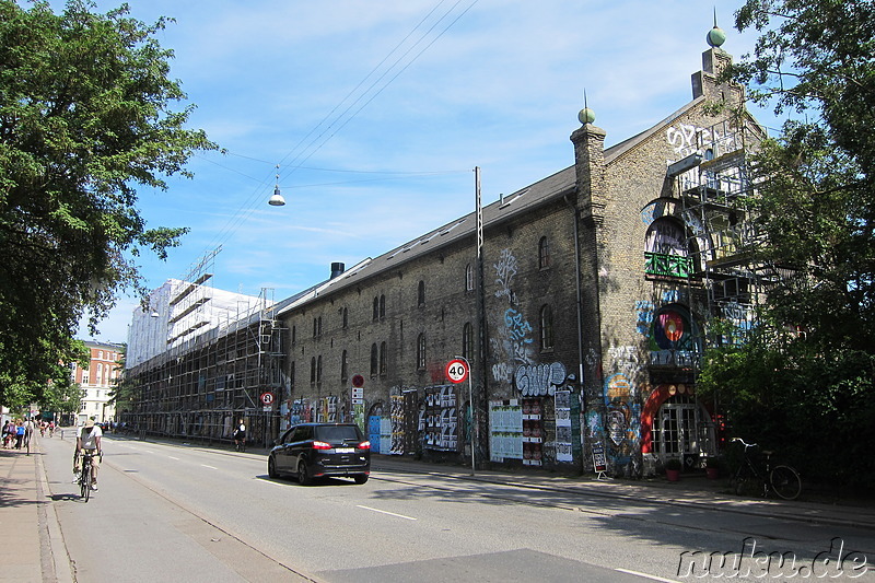 Freistadt Christiania in Kopenhagen, Dänemark