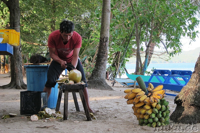 Frühstück am dritten Tag - Palawan, Philippinen