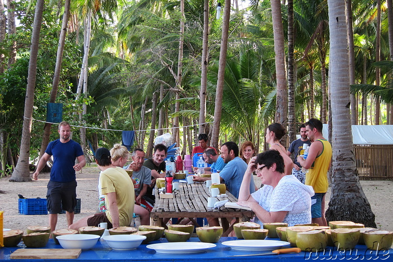 Frühstück am dritten Tag - Palawan, Philippinen