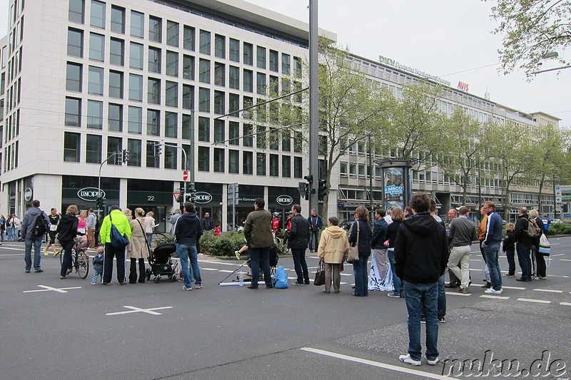 Fussgängerzone in der Innenstadt, Düsseldorf