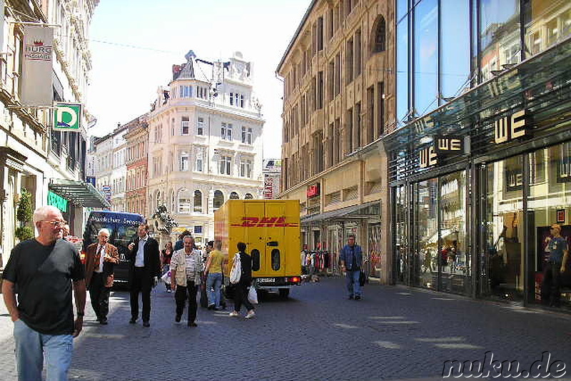 Fussgängerzone von Braunschweig