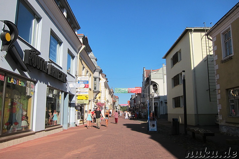 Fußgängerzone von Pärnu, Estland