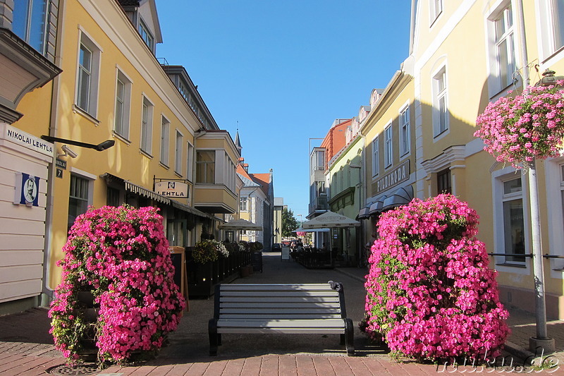 Fußgängerzone von Pärnu, Estland