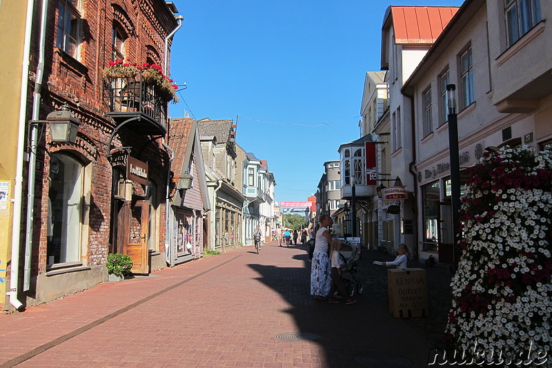 Fußgängerzone von Pärnu, Estland