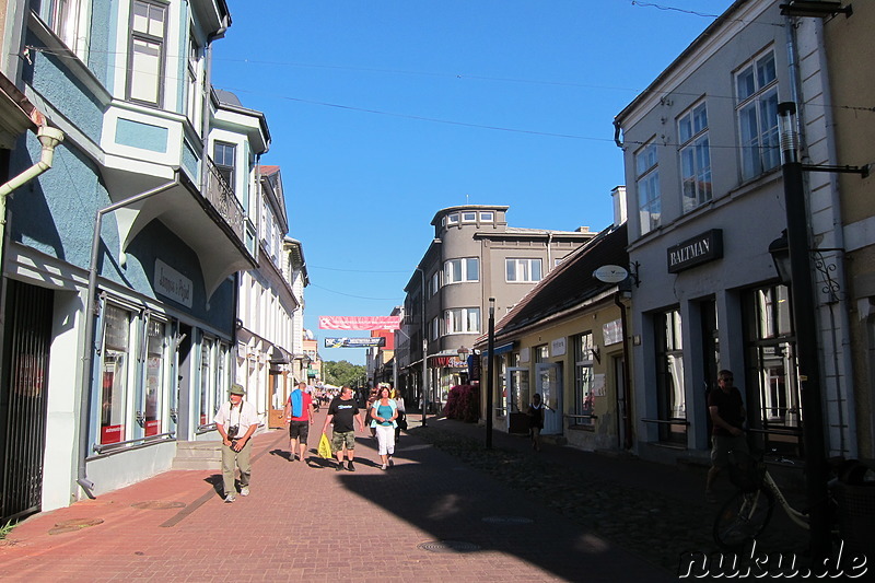 Fußgängerzone von Pärnu, Estland