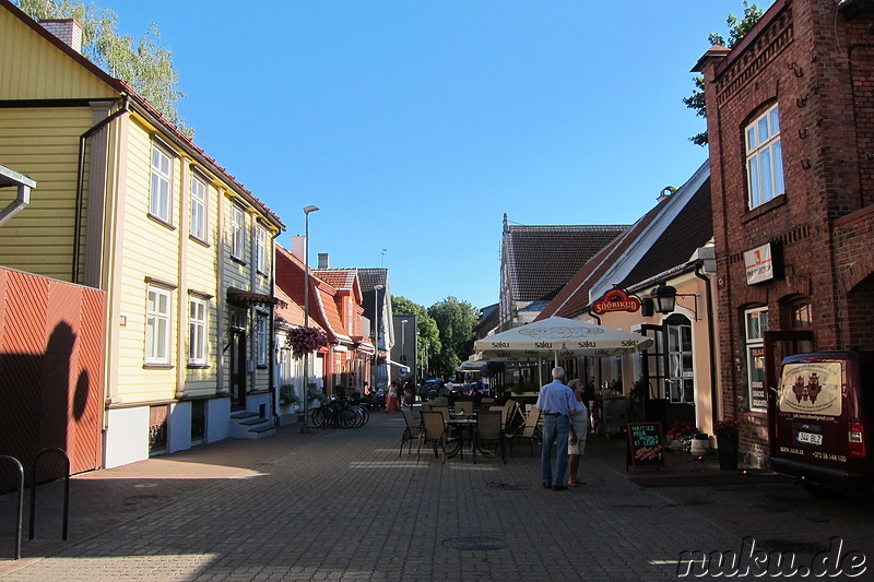 Fußgängerzone von Pärnu, Estland