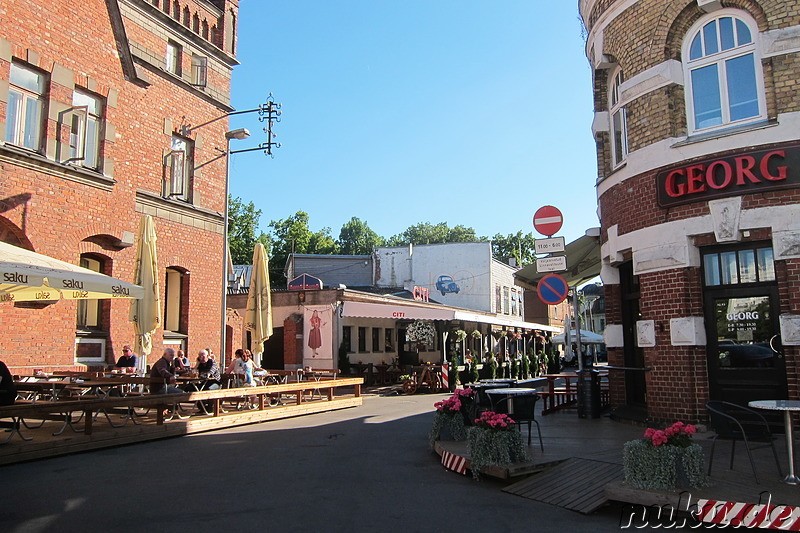 Fußgängerzone von Pärnu, Estland
