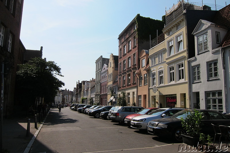 Gänge und Hinterhäuser in Lübeck